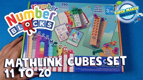 Numberblocks Mathlink Cubes New Set 11 To 20 Youtube