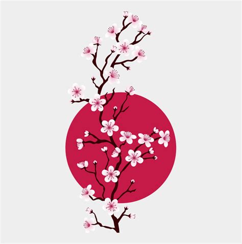 Cherry Blossom Flower Svg Cherry Blossom Vector Free Download Free