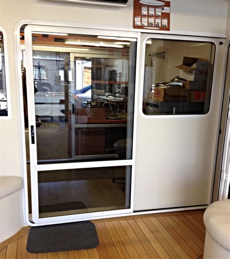 Sliding Doors — Seamac Aluminium Custom Made Marine Boat Windows And