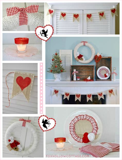 The best diy crafts posted daily on various diy projects like home decor, gardening, kids crafts, free crochet patterns, woodworking and lots of life hacks! Valentine's at Fox Hollow {cheapity-cheap diy style} - Fox ...