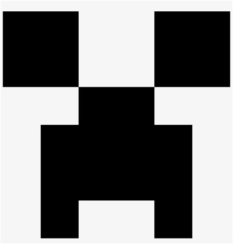 Minecraft Creeper Face Logo