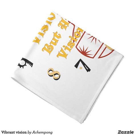 Vibrant vision bandana | Zazzle.com | Vibrant, Vibrant ...