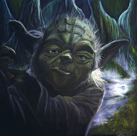 Yoda Painting By James Kruse