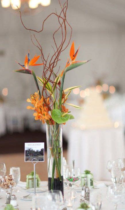 Super Bird Of Paradise Flower Centerpiece Tropical Weddings Ideas