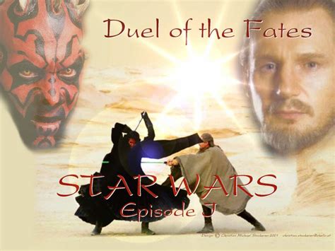 Duel Of The Fates The Phantom Menace Jedi Master Jinn Episode Star