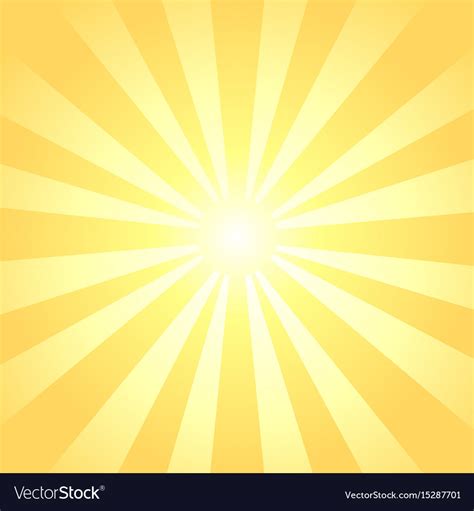 Sun Rays Background Royalty Free Vector Image Vectorstock