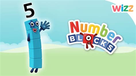 Numberblocks Learn To Count The Number Five High Five Youtube