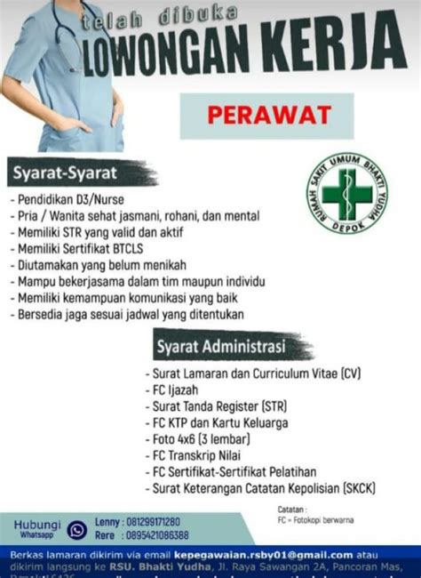 Lowongan Kerja Perawat Jakarta Homecare24