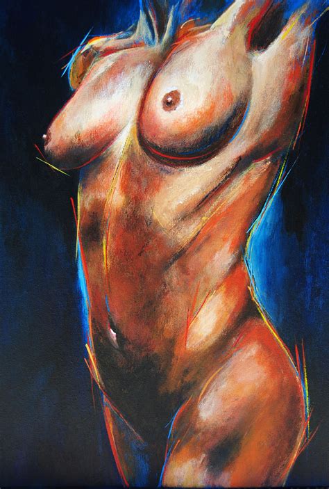 Nude Nude Artists Painting Painting Art Paintings Painted Canvas