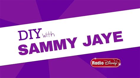 diy snowman bark and candy christmas tree with sammy jaye radio disney youtube