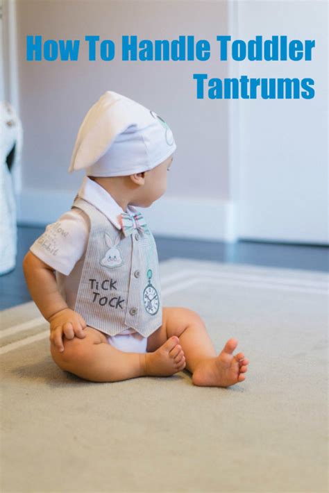 How To Handle Toddler Tantrums And Keep Your Sanity