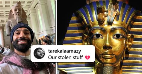 '😅 showing all the stolen artifacts': Fans react as Salah visits