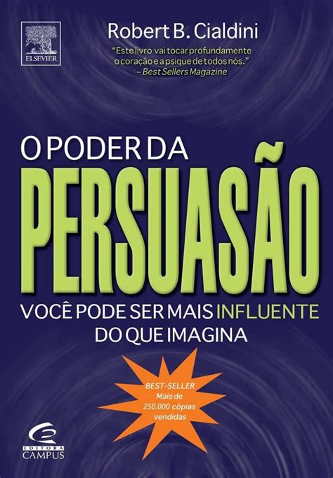 O Poder Da Persuasão 9788535221800 Livros Na Amazon Brasil Livro