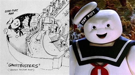 Stay Puft Marshmallows Ghostbusters Pop Culture Concept Art Snoopy Man Artwork Fictional