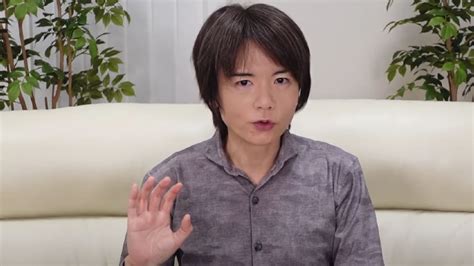 Super Smash Bros Masahiro Sakurai Is A Youtuber Now