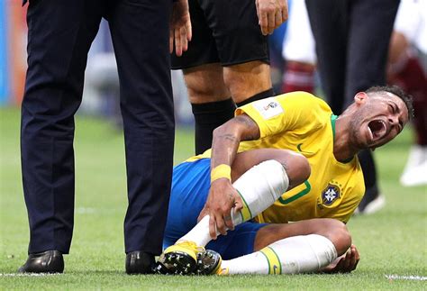 neymar has spent 14 mins rolling on the ground this world cup