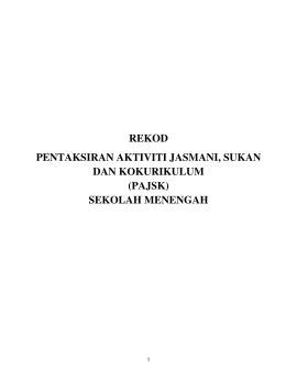 All formats available for pc, mac, ebook readers and other mobile devices. BUKU REKOD PAJSK SM-PANDUAN | AnyFlip