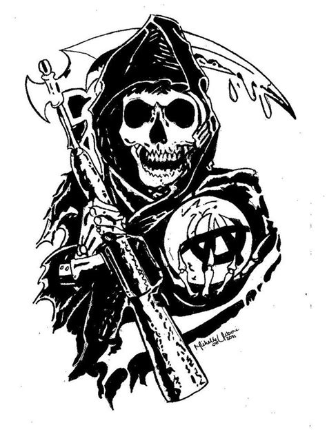 Sons Of Anarchy Reaper By Michellie001 Halloween 2015 Pinterest