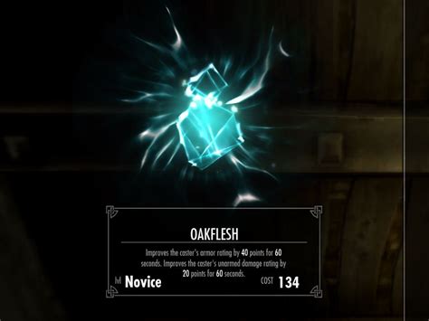 Flesh Spell Fortify Unarmed Damage At Skyrim Nexus Mods And Community