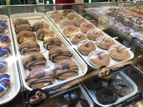 Krispy Kremes Cream Filled Original Glazed Doughnut Now In Wichita