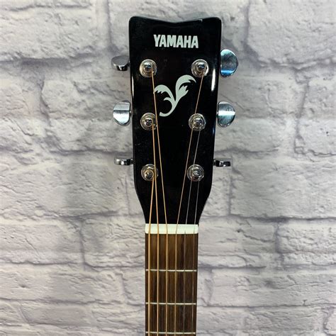 Yamaha Fx370c Acoustic Electric Guitar Black Evolution Music