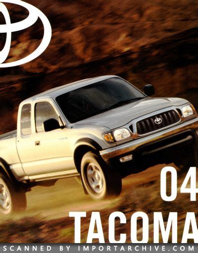2022 Toyota Tacoma Brochure Clarencetharrington