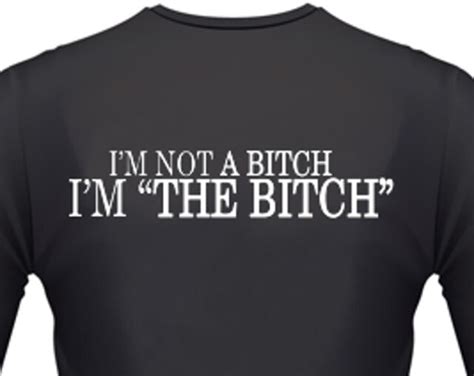 I M Not A Bitch I M The Bitch Funny Offensive Adult Biker T Shirt S 2xl 10 Col Ebay