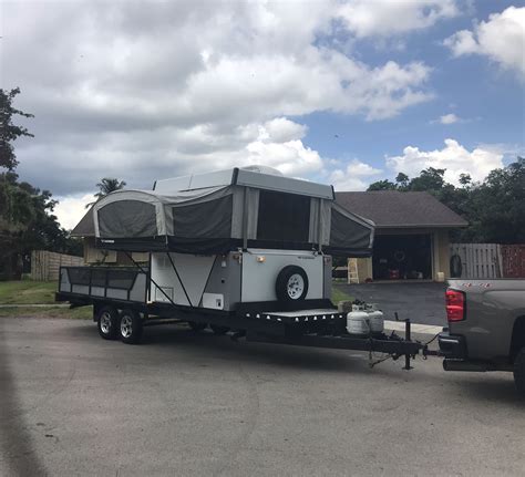 Toy Hauler Fleetwood Scorpion S1 Pop Up Camper For Sale In Fort