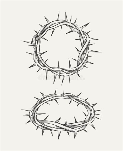 Crown Of Thorns Stock Vector Illustration Of Design 215041036