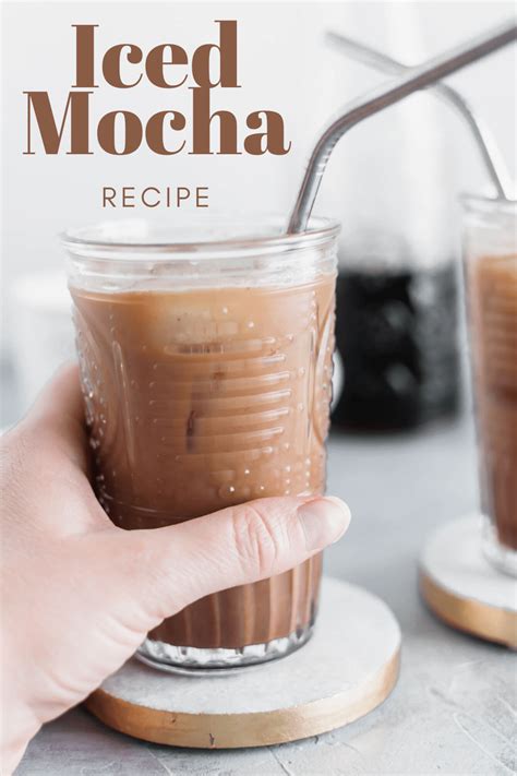 Iced Mocha Recipe Recipe Iced Mocha Recipe Mocha Recipe Ice