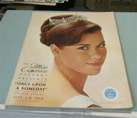 1968 Miss America Beauty Pageant Program Atlantic City New Jersey 64pg