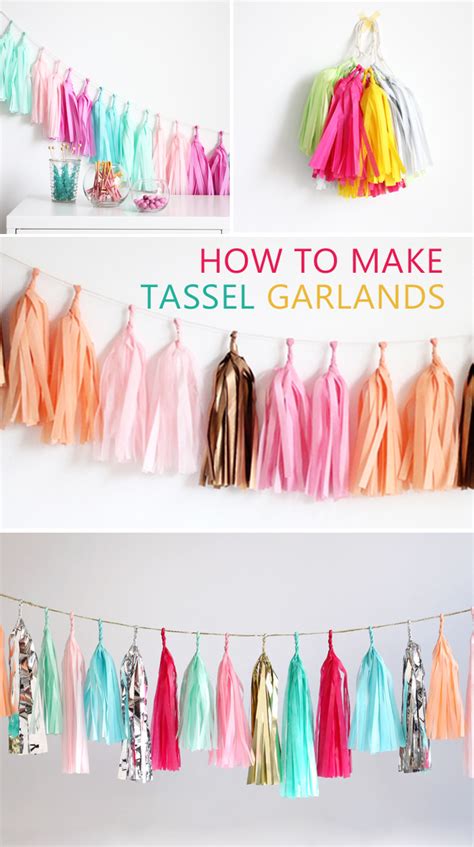Tassel Garland Diy Step By Step Tutorial With Photos