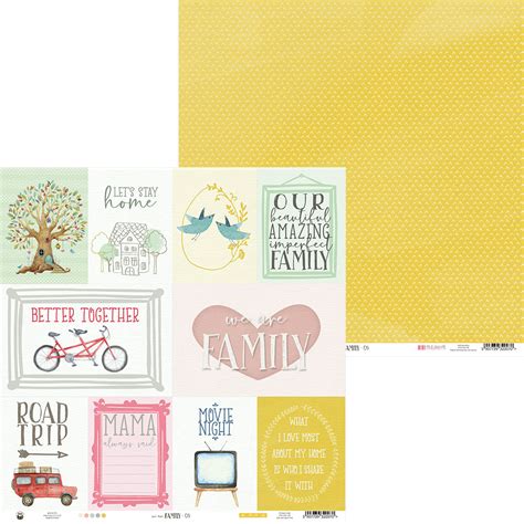 Check spelling or type a new query. Piatek 13 - We Are Family Collection - 12"x12" Cardstock ...