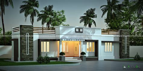 Single Floor Simple Home Exterior House Design Floor Plan Design