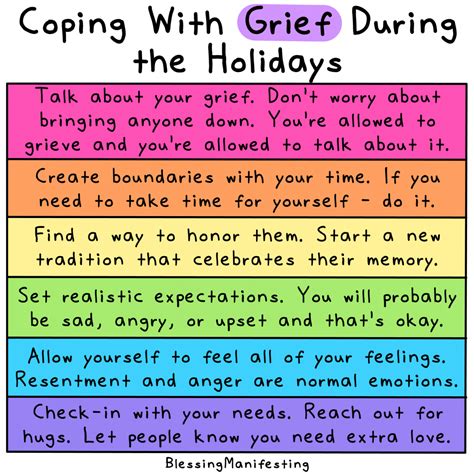 Coping With Grief During The Holidays Self Love Rainbow