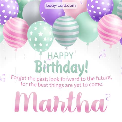 Birthday Images For Martha 💐 — Free Happy Bday Pictures And Photos