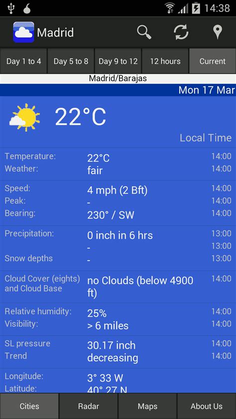 Sledujte počasí živě kdekoli na světě! Radar počasí vítr