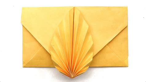 Leaf Envelope Diy Origami Tutorial By Paper Folds 942 Youtube