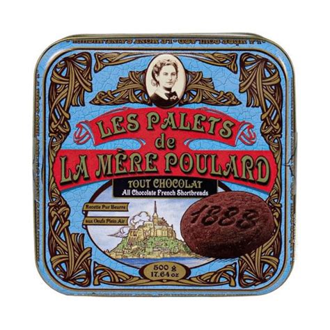 La Mere Poulard French Chocolate Cookies Palets 176 Oz Supermarket Italy
