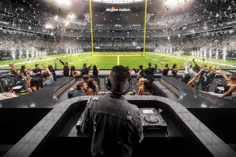 Allegiant Stadium Features Wynn Field Club Nightclub In The End Zone