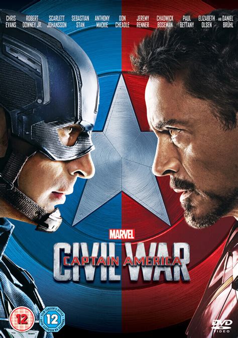 Dibujo 1 de capit�n am�rica: Captain America: Civil War DVD | Zavvi.com