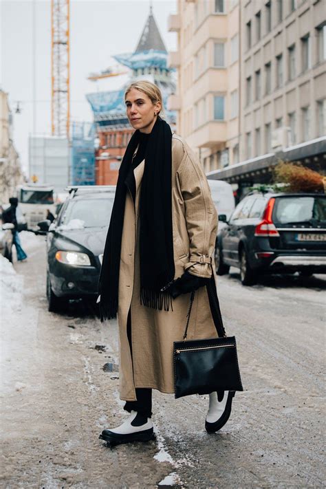 Street style à la Fashion Week automne hiver de Stockholm Stockholm fashion week