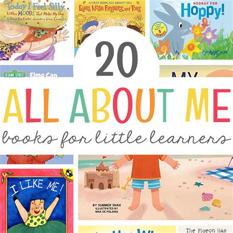 20 All About Me Books For Little Learners Mrs Jones Creation Station