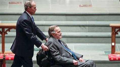 جورج بوش پدر در بیمارستان بستری شد Bbc News فارسی