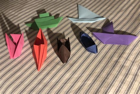Origami Basics Learn To Fold 7 Origami Boats Kevin Hutson Skillshare