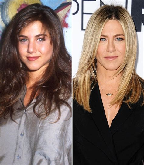 Jennifer Aniston How Her Face Has Changed From 1990 To 2016