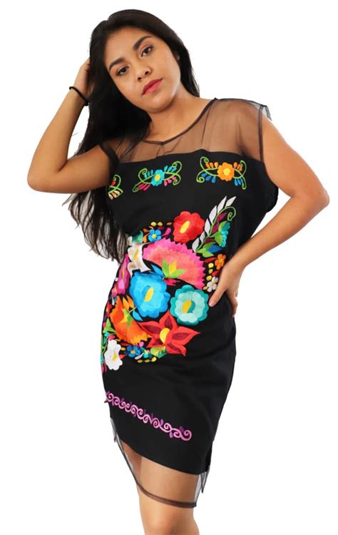women s mexican dress women s embroidered dress etsy