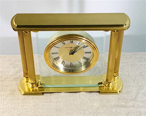 Howard Miller Athens Table Clock 613 627 Made With Solid Brass