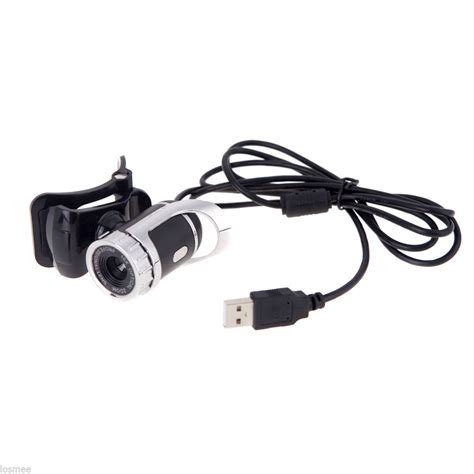 Usb 20 50 Megapixel Hd Camera Web Cam With Inside Mic Clip On For Pc