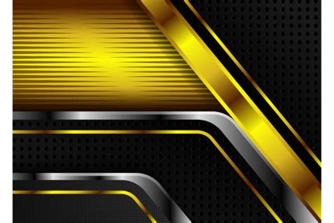 Yellow Black Geometric Background Graphic By Nooryshopper · Creative